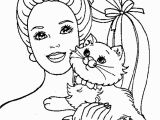 Barbie Princess Coloring Pages to Print Barbie Princess Coloring Page