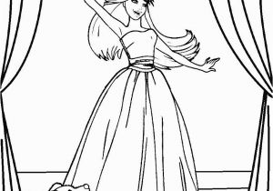 Barbie Princess Coloring Pages to Print Printable Barbie Princess Coloring Pages for Kids