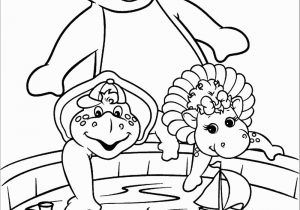 Barney and Friends Coloring Pages Free Barney Coloring Pages