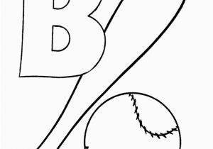 Baseball Cap Coloring Page Abc Pre K Coloring Activity Sheet Letter B Bat