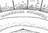 Baseball Field Coloring Page Baseball Field Coloring Pages