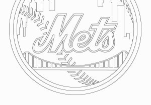 Baseball Field Coloring Page New York Mets Logo Coloring Page From Mlb Category Select