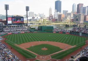 Baseball Field Mural Citizens Bank Park Vs Pnc Park Baseball Parks Pinterest