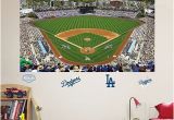 Baseball Field Mural Fathead Los Angeles Dodgers Stadium Mural Wall Decals