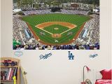 Baseball Field Mural Fathead Los Angeles Dodgers Stadium Mural Wall Decals