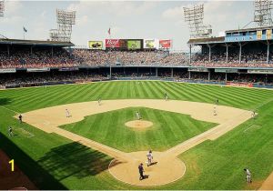 Baseball Field Wall Mural Tiger Stadium History Photos and More Of the Detroit