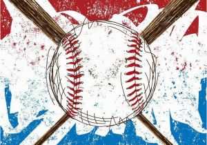 Baseball Murals for Walls Baseball Flag Background Wall Mural • Pixers • We Live to Change