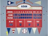 Baseball Scoreboard Wall Mural Amazon Baseball athlete Scoreboard Peel & Place Wall