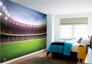 Baseball Stadium Wallpaper Murals 1wall Football Stadium Pitch Football Ground Wallpaper Wall Mural