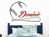 Baseball Wall Murals Cheap Baseball Name Wall Decal Boy Custom Personalized Boys Name Decor