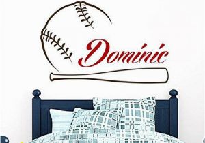 Baseball Wall Murals Cheap Baseball Name Wall Decal Boy Custom Personalized Boys Name Decor