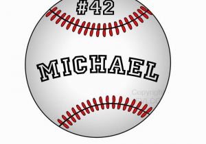 Baseball Wall Murals for Kids Baseball Wall Decal Custom with Name Peel N Stick Sports