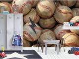 Baseball Wall Murals for Kids High Quality Removable Peel and Stick Self Adhesive