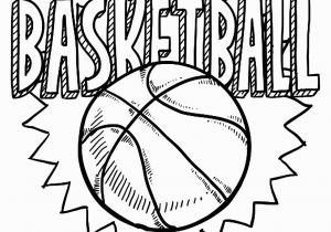 Basketball Coloring Pages for Kids Printable Basketball Free to Color for Children Basketball Kids