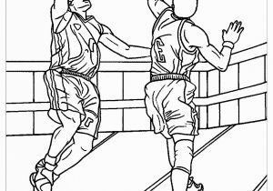 Basketball Coloring Pages for Kids Printable Basketball to Color for Children Basketball Kids