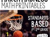 Basketball Scoreboard Wall Mural March Madness Math Printables