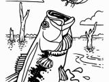 Bass Fish Coloring Pages Bass Fish Catching Dragonfly Coloring Pages Best Place to