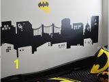 Batman Cityscape Wall Mural Gotham City