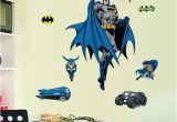Batman Wall Mural Decal wholesale Removable Batman Wall Stickers for Kid Boy Cartoon Decorative Wall Decal Art Movie Poster Home Decoration Wall Vinyls Home Decor Wall Wear
