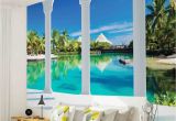 Beach Murals for Bedrooms Wall Mural Photo Wallpaper 2357p Beach Tropical Paradise Arches