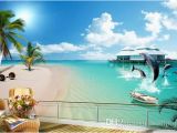 Beach Murals for Walls Custom Wall Mural Modern Art Painting High Quality Mural Wallpaper