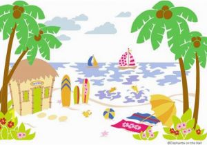 Beach Scene Wall Mural Beach Scene Paint by Number Wall Mural Kids