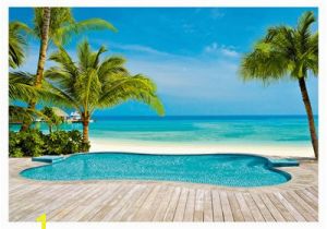 Beach Wall Murals for Sale Provincial Wallcoverings Wall Decals & Sticker Dm127 Tropical