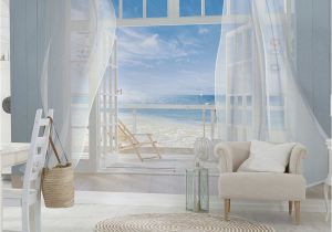 Beach Window Wall Mural This Malibu Wall Mural by Brewster Home Fashions is Perfect