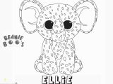 Beanie Boo Coloring Pages to Print Beanie Boo Coloring Pages Ellie Free Printable Coloring