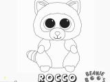 Beanie Boo Coloring Pages to Print Beanie Boo Coloring Pages Rocco Free Printable Coloring