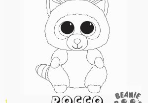 Beanie Boo Coloring Pages to Print Beanie Boo Coloring Pages Rocco Free Printable Coloring