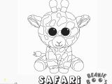 Beanie Boo Coloring Pages to Print Beanie Boo Coloring Pages Safari Free Printable Coloring