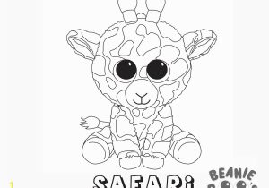 Beanie Boo Coloring Pages to Print Beanie Boo Coloring Pages Safari Free Printable Coloring