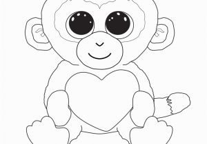 Beanie Boo Coloring Pages to Print Beanie Boos Coloring Pages Coloring Home