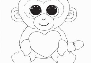 Beanie Boo Coloring Pages to Print Beanie Boos Coloring Pages Coloring Home