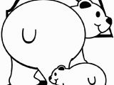 Bear In Cave Coloring Page Polar Bears Coloring Page Bears