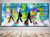 Beatles Abbey Road Wall Mural Beatles Print Modern Decor Modern Art Abbey Road Print original Art Print Contemporary Art Prints