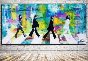 Beatles Abbey Road Wall Mural Beatles Print Modern Decor Modern Art Abbey Road Print original Art Print Contemporary Art Prints