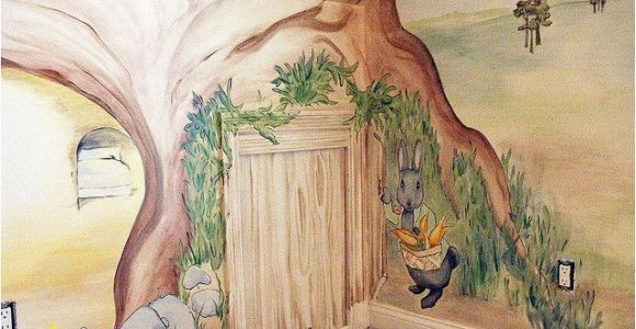 Beatrix Potter Wall Mural Beatrix Potter Mural Cubbyhole4 In 2019