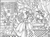 Beauty and the Beast Adult Coloring Pages Beauty and the Beast Stained Glass Google Search