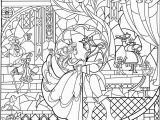 Beauty and the Beast Adult Coloring Pages Colouring Page Disney Coloring Pages Pinterest