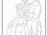 Beauty and the Beast Coloring Pages Disney Belle and Beast Dance