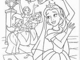 Beauty and the Beast Coloring Pages Wedding Wishes 14 by Disney Ual Via Flickr Belle Beauty