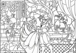 Beauty and the Beast Enchanted Christmas Coloring Pages Beauty and the Beast Christmas Coloring Pages at