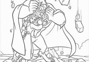 Beauty and the Beast Enchanted Christmas Coloring Pages Castle Collapses Coloring Pages Hellokids