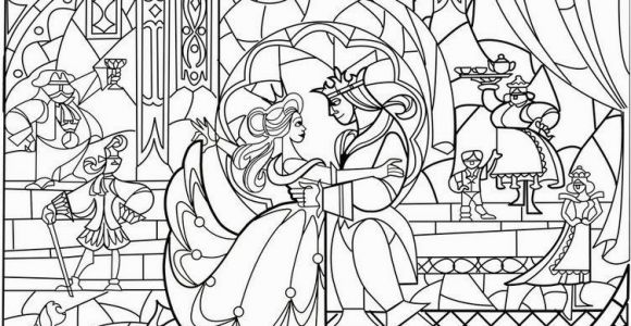 Beauty and the Beast Stained Glass Window Coloring Page Beauty and the Beast Glass by Labellerose On Deviantart