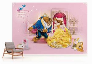Beauty and the Beast Wall Mural Disney Princesses Beauty Beast Wallpaper Wall Mural Easyinstall Paper Giant Wall Poster L 152 5cm X 104cm Easyinstall Paper 1