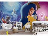 Beauty and the Beast Wall Mural Disney Princesses Beauty Beast Wallpaper Wall