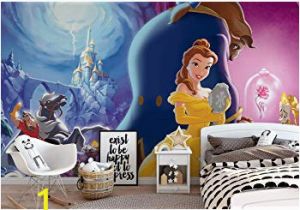 Beauty and the Beast Wall Mural Disney Princesses Beauty Beast Wallpaper Wall