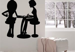 Beauty Salon Wall Murals Vinyl Wall Decal Nail Beauty Salon Service Manicure Pedicure